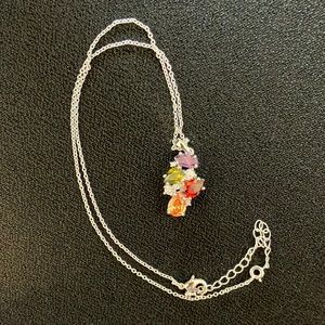 Nataliya V. Collister (NVC) Rhinestone and Crystal Cluster Pendant